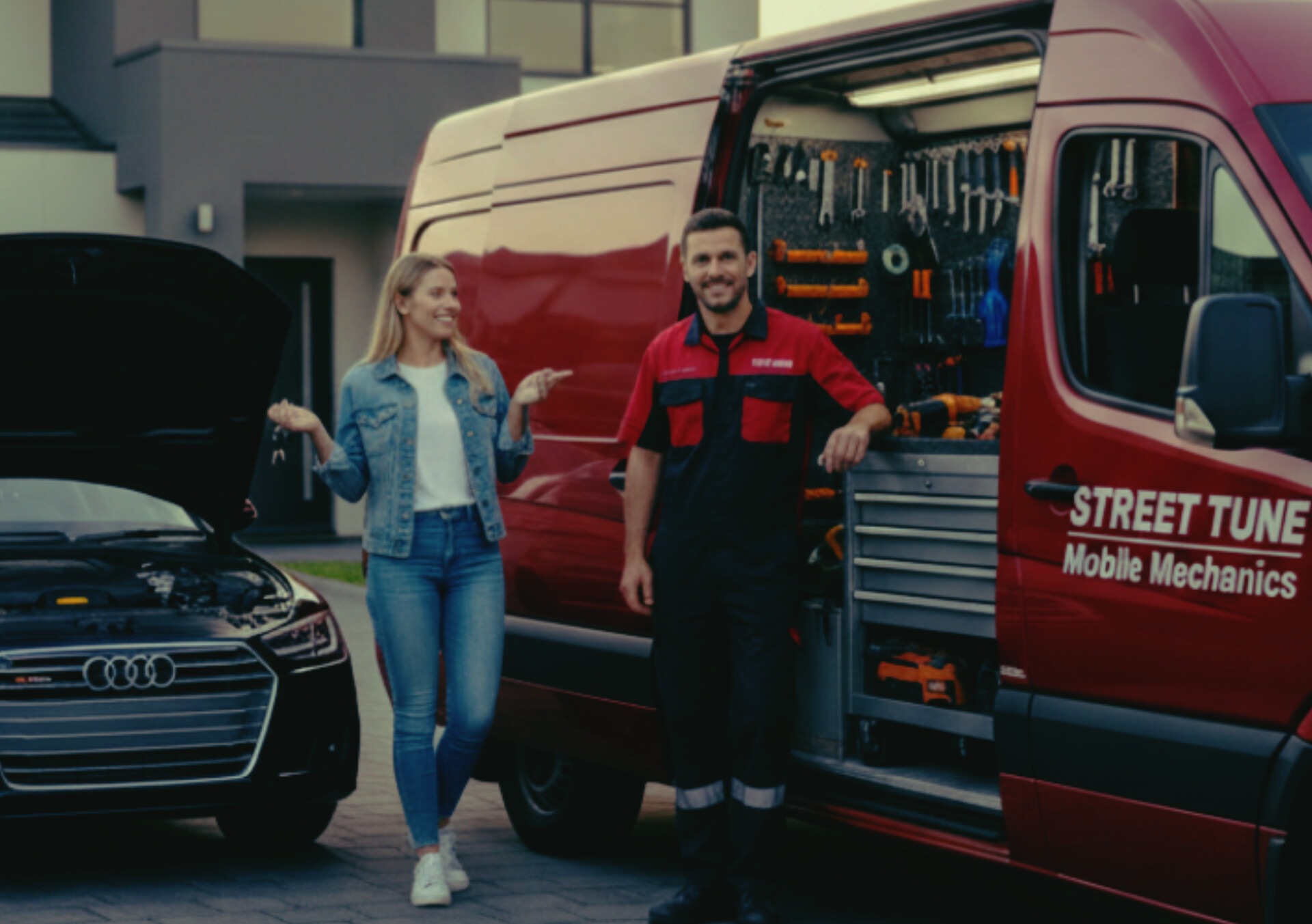 Street Tune Mobile Mechanics - Professional Service with Tools and Van
